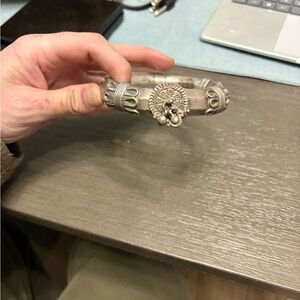 antique tribal silver bracelet Indian